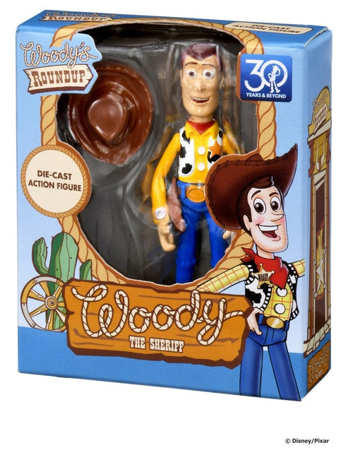 Load image into Gallery viewer, Takara Tomy Toy Story 30th Anniversary Diecast Collection Woody Figure
