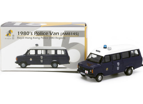 Load image into Gallery viewer, Tiny City Hong Kong 15 Die-cast Model Car - 1980's Police (with single speaker)
