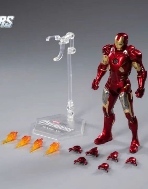 Load image into Gallery viewer, ZD Toys Marvel Avengers 1/10 Iron Man MK7 Action Figure Set
