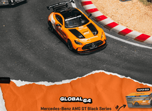 Load image into Gallery viewer, (Pre-order) Tarmac Works 1/64 Mercedes-Benz AMG GT Black Safety Car British 2025
