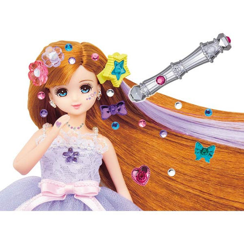 Load image into Gallery viewer, Takara Tomy Licca Rika Doll Jewellery Long Hair Princess Karen with Accessories
