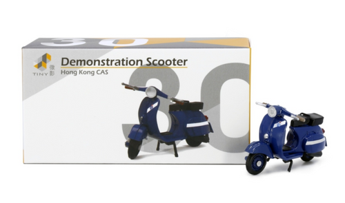 Load image into Gallery viewer, Tiny City 30 Die-cast Model Car - Demonstration Scooter
