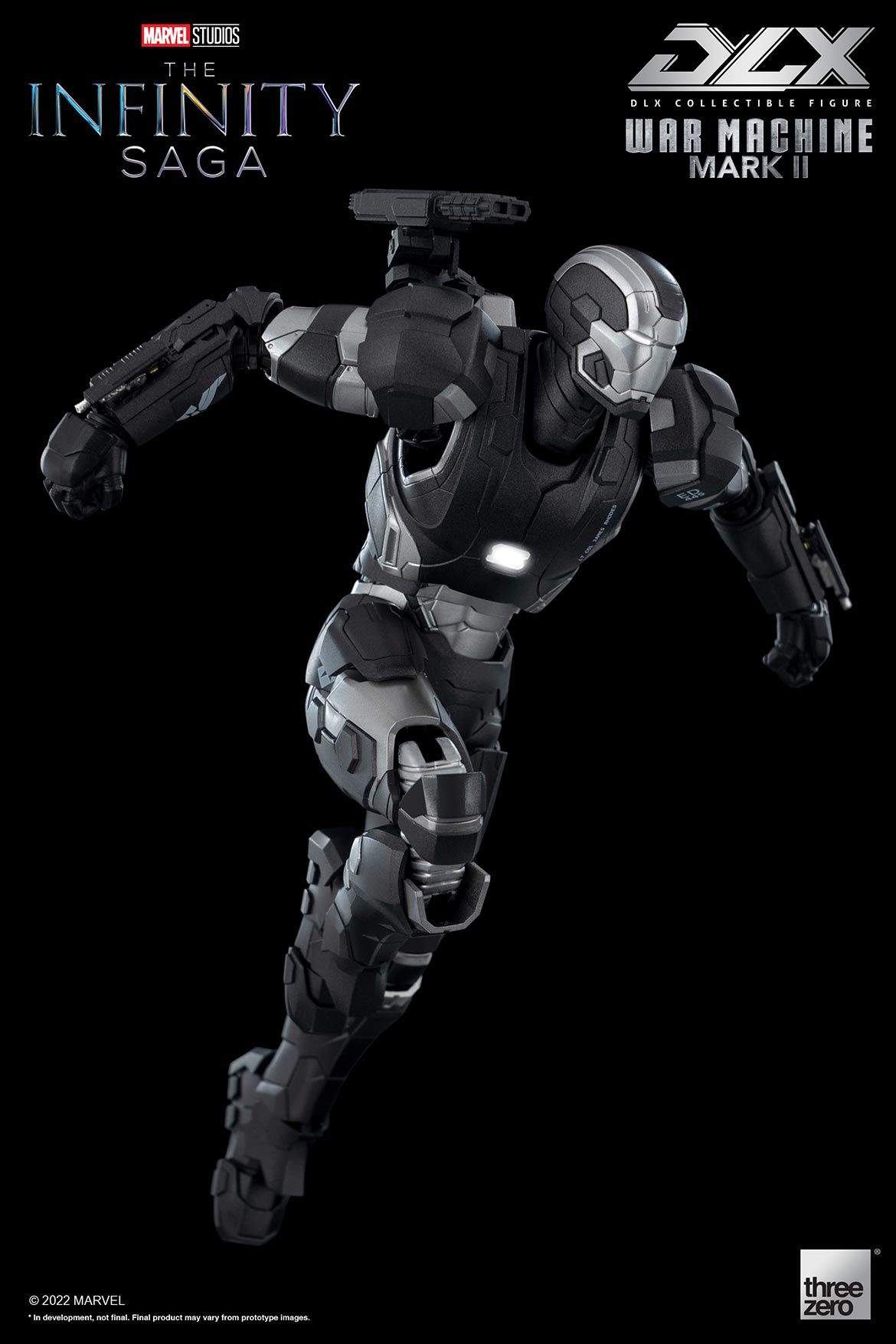 ThreeZero Marvel Studios: The Infinity Saga DLX War Machine Mark 2 Action Figure
