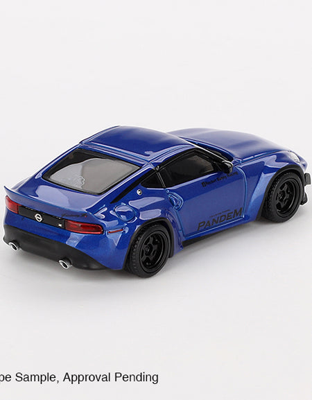 Mini GT #778 1/64 Pandem Nissan Z Seiran Blue Diecast Model Car RHD