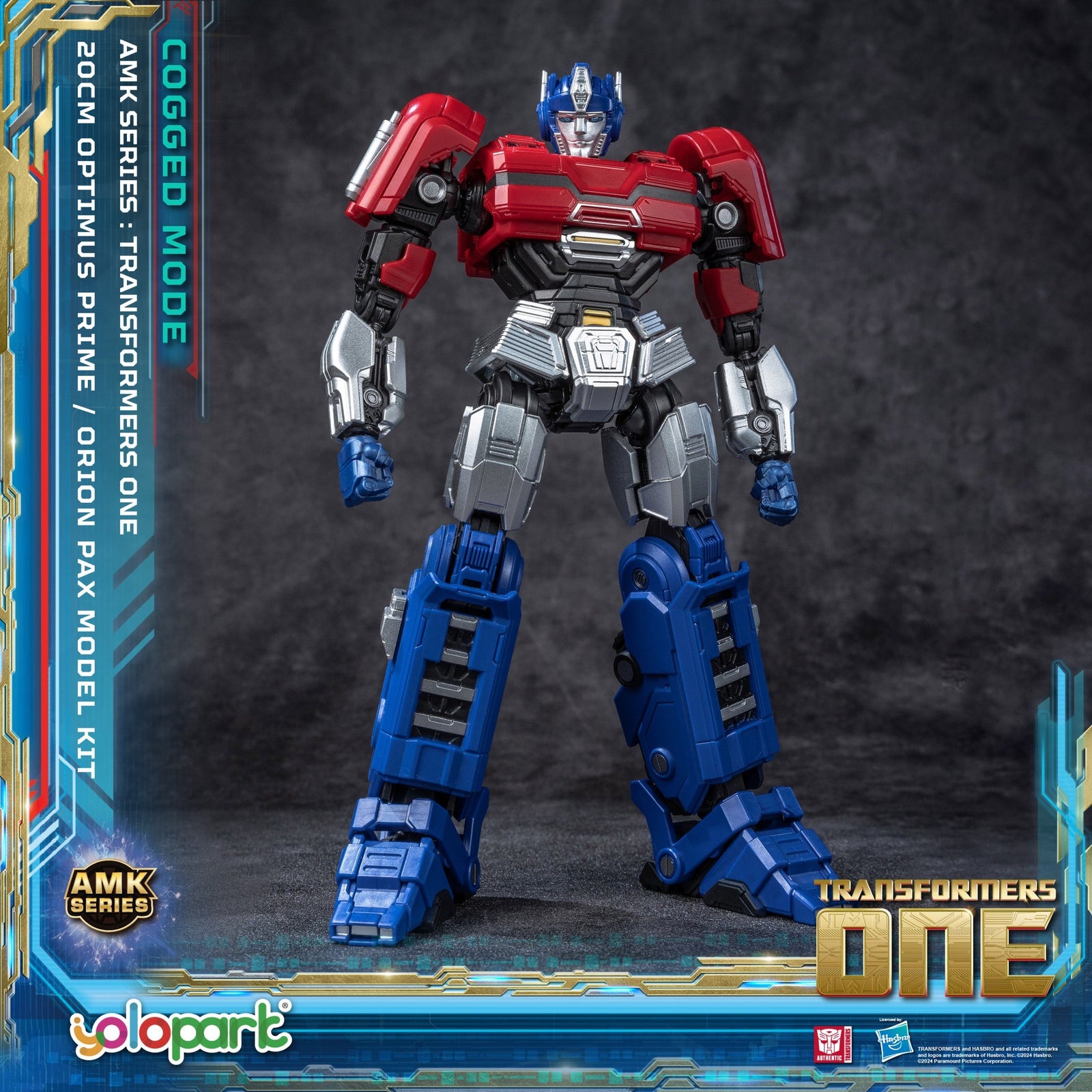 TRANSFORMERS ONE AMK (Cogged Mode) Optimus Prime Orion Pax Model Kit