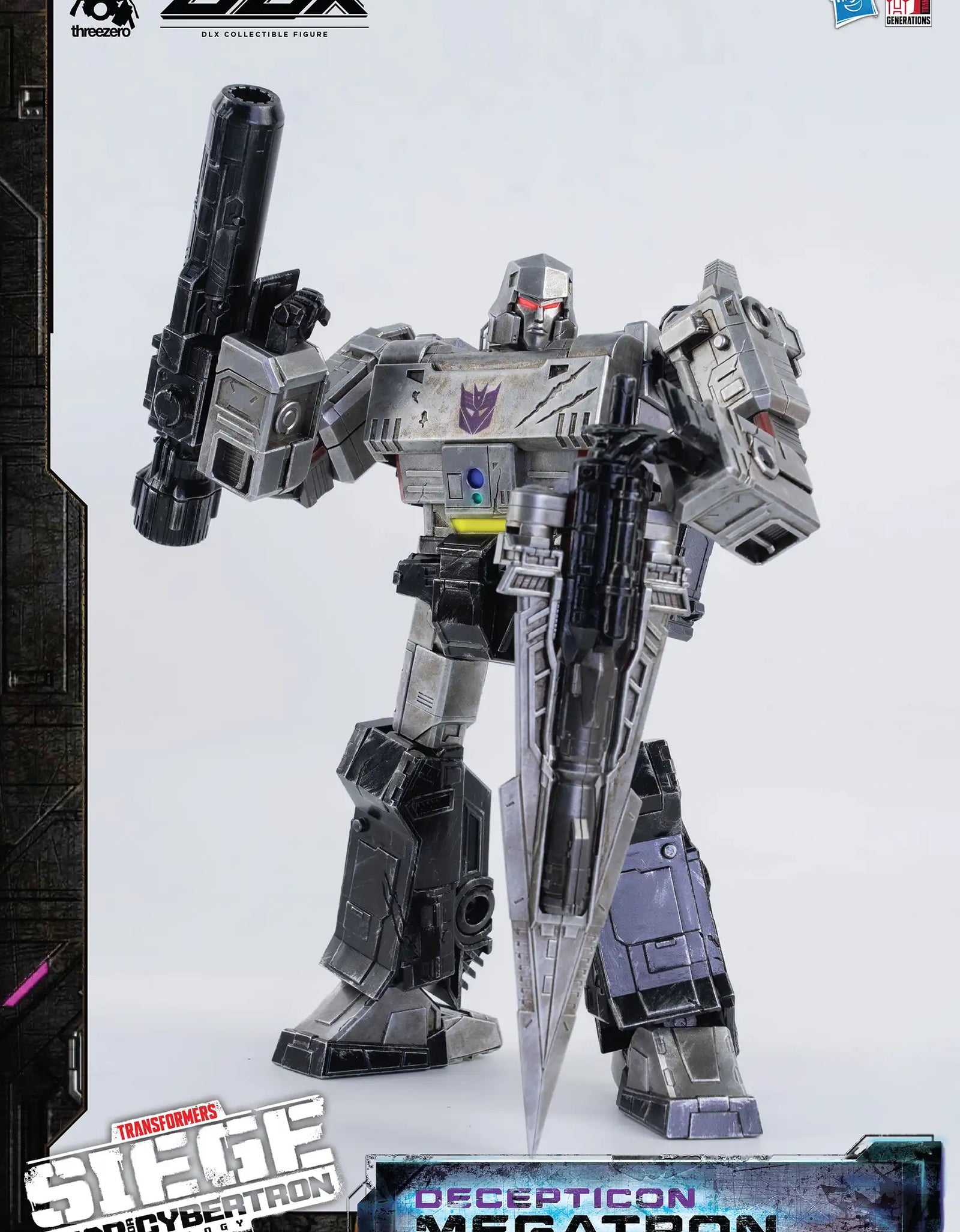 Threezero Transformers: War For Cybertron Trilogy DLX Megatron