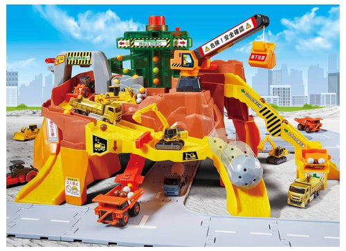 Load image into Gallery viewer, Takara Tomy Tomica World Rocks are Strewn About! Big Construction Site
