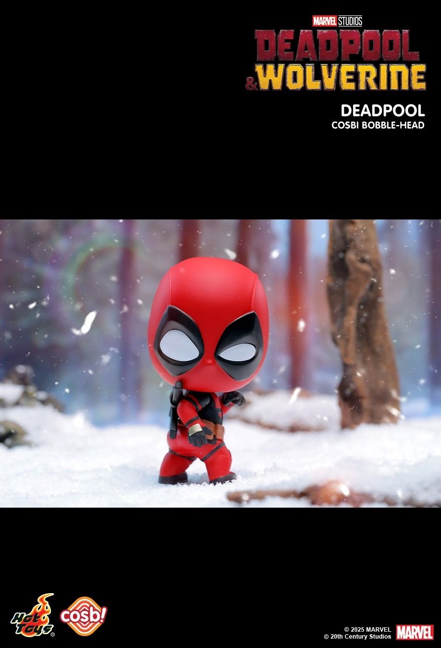 Hot Toys Marvel Deadpool & Wolverine Cosbi Bobble-Head Collection 2 (set of 8)
