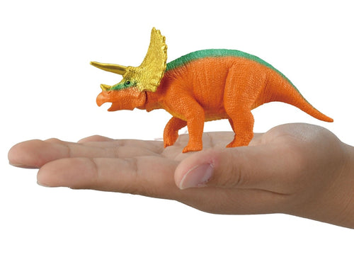Load image into Gallery viewer, Takara Tomy Adventure Continent Ania Kingdom Tops (Triceratops) Figure

