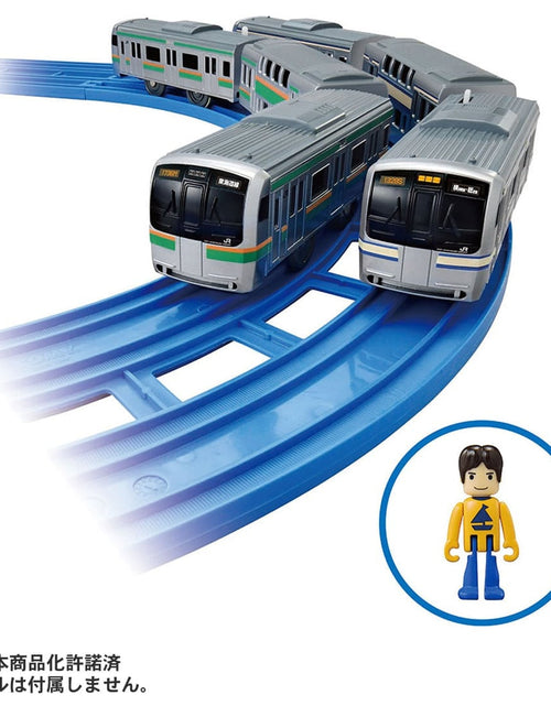 Load image into Gallery viewer, Takara Tomy Plarail Train Series E217 Yokosuka Color &amp; Shonan Color Double Set
