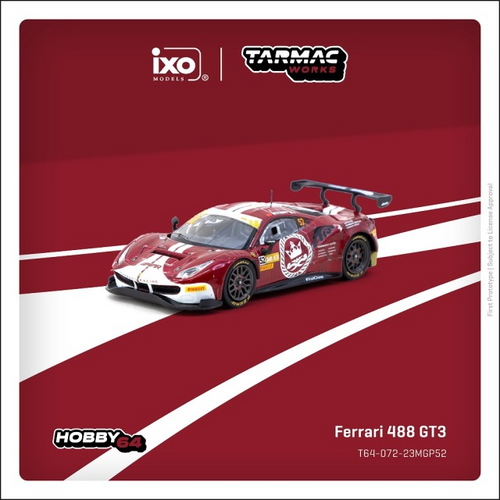 Load image into Gallery viewer, Tarmac Works Ferrari 488 GT3 Macau GTCup - FIA GT World Cup 2023
