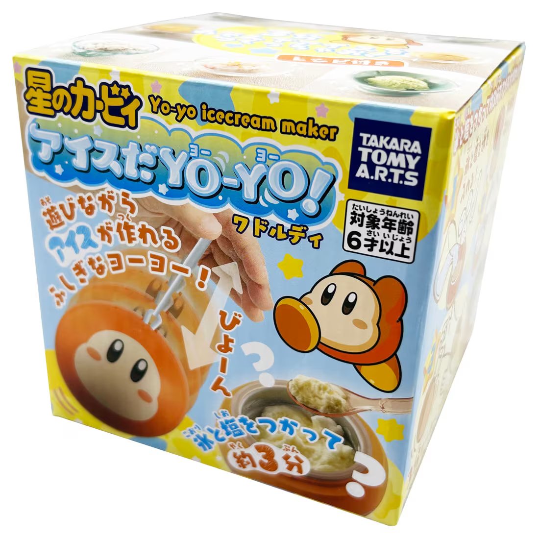 Takara Tomy Arts  Ice Cream Maker Yo-Yo Waddle Dee Kirby Playset