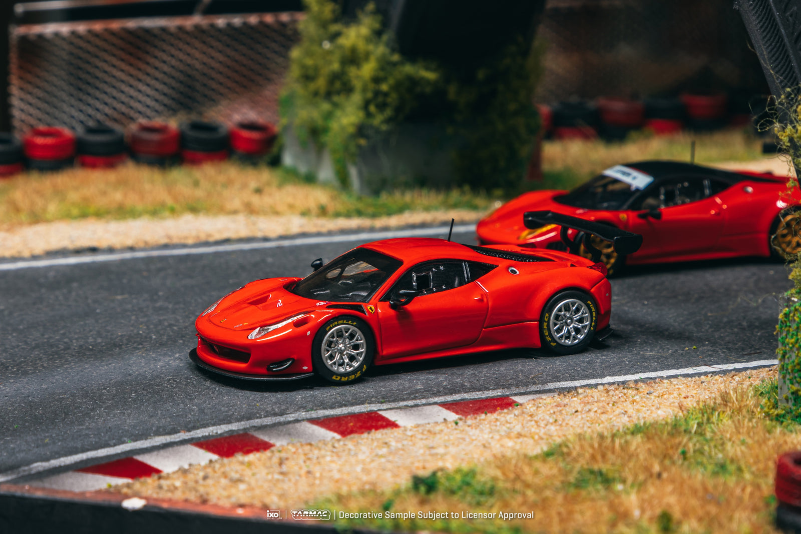 Tarmac Works 1/64 Ferrari 458 Italia GT3 Red Diecast Model Car