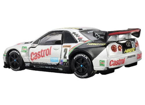 Load image into Gallery viewer, Takara Tomy Tomica Premium Racing Castrol Nismo GT-R Diecast Model Car
