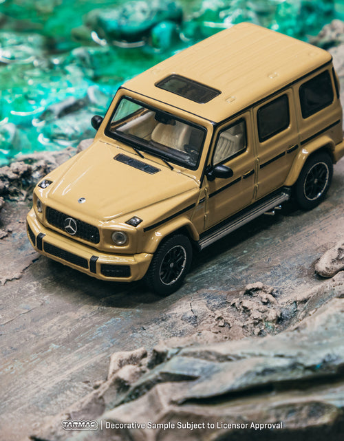Load image into Gallery viewer, Tarmac Works 1/64 Mercedes-AMG G 63 Brown Model Car
