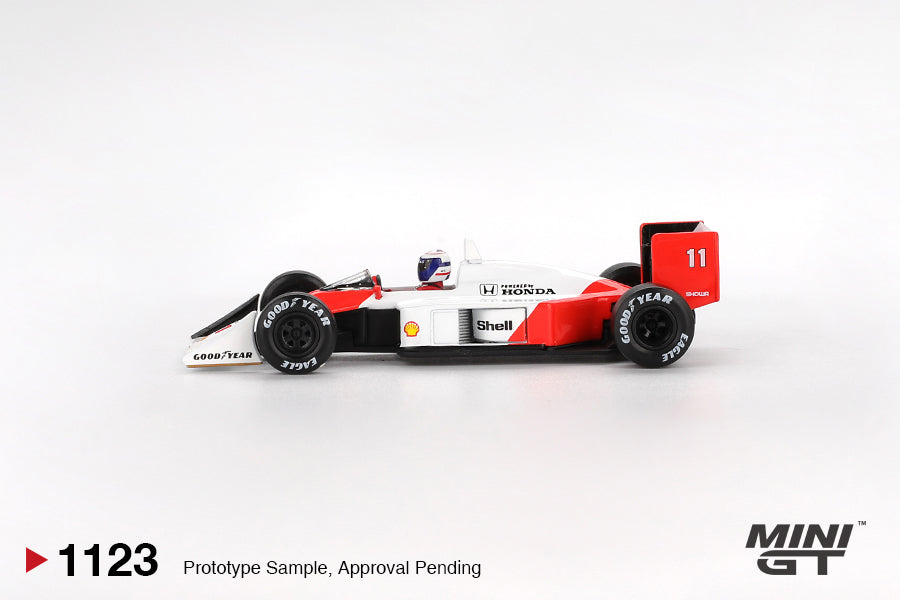 (Pre-order) MINI GT #1123 McLaren MP4/4 #11 Alain Prost 1988 Japanese Grand Prix