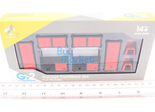 Load image into Gallery viewer, TINY Hong Kong 1/43 Gx2 Garage accessory Counter Full Metallic Paint Dioramas
