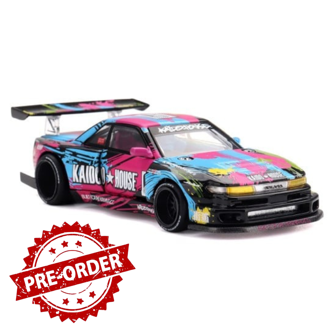 (Pre-order) Kaido House x Mini GT #284 Nissan Silvia S13-R Kaido Splash V1