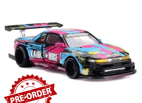 Load image into Gallery viewer, (Pre-order) Kaido House x Mini GT #284 Nissan Silvia S13-R Kaido Splash V1
