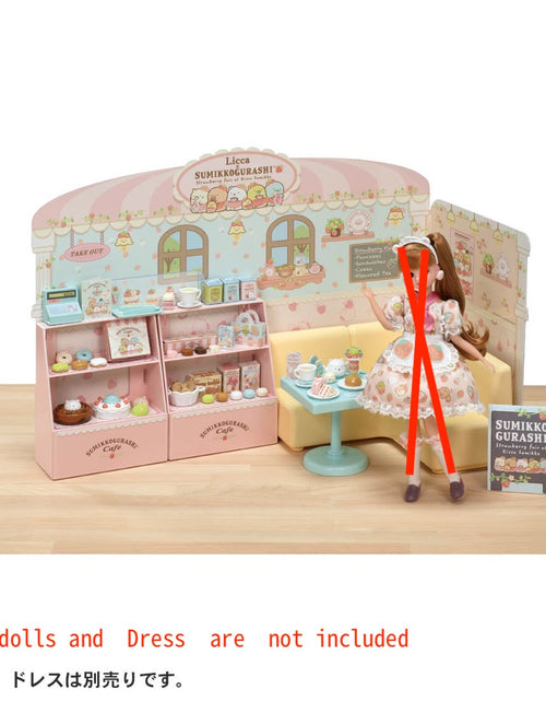 Load image into Gallery viewer, Takara Tomy Licca-chan Play Set - Welcome to Sumikko Gurashi Café
