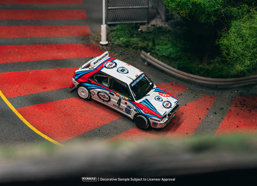 Load image into Gallery viewer, Tarmac Works 1/64 Lancia Delta HF Integrale  Monte Carlo Rally 1992
