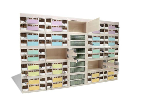 Load image into Gallery viewer, TINY City Bd13 Hong Kong Choi Hung Estate Building Diorama Large size ver. Model
