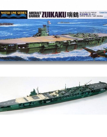 Tamiya 1/700 Japanese Aircraft Carrier Zuikaku Plastic Assembly Model #31214