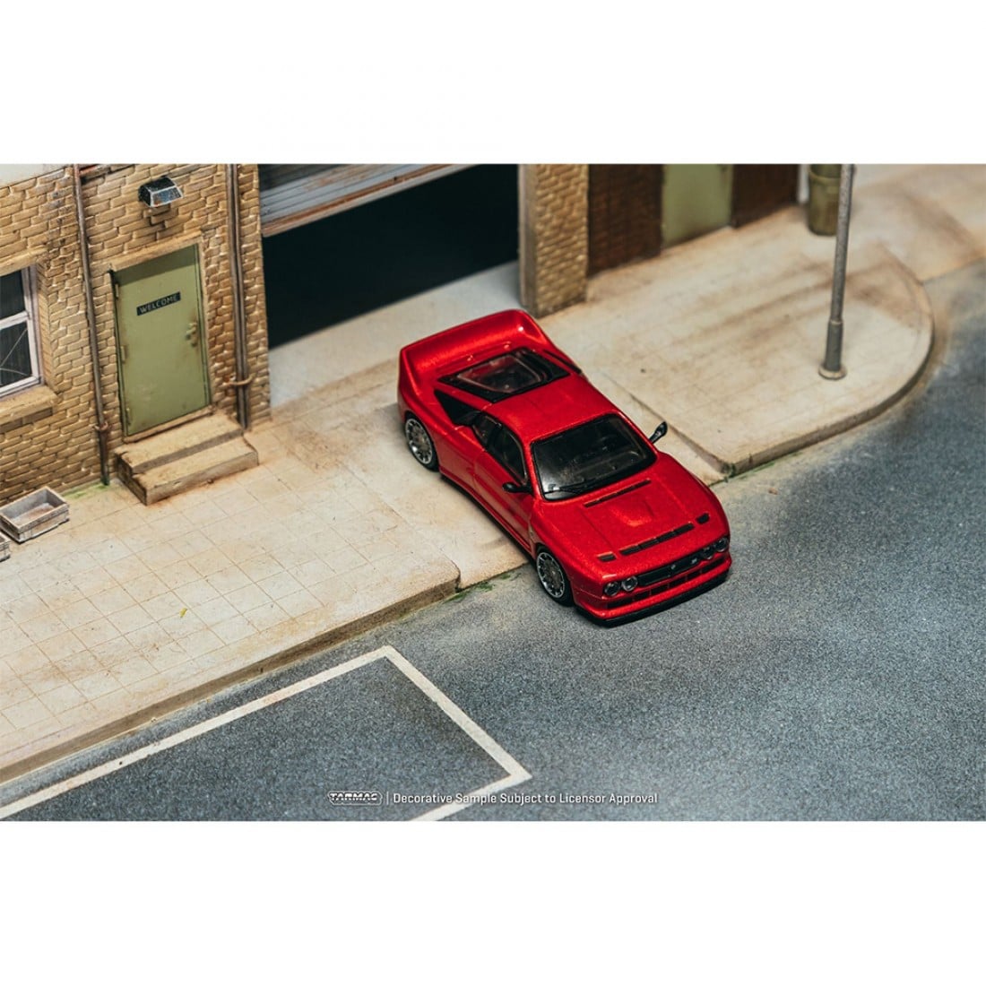 (Pre-order) Tarmac Works 1/64 Kimera EVO38 Red Diecast Model Car