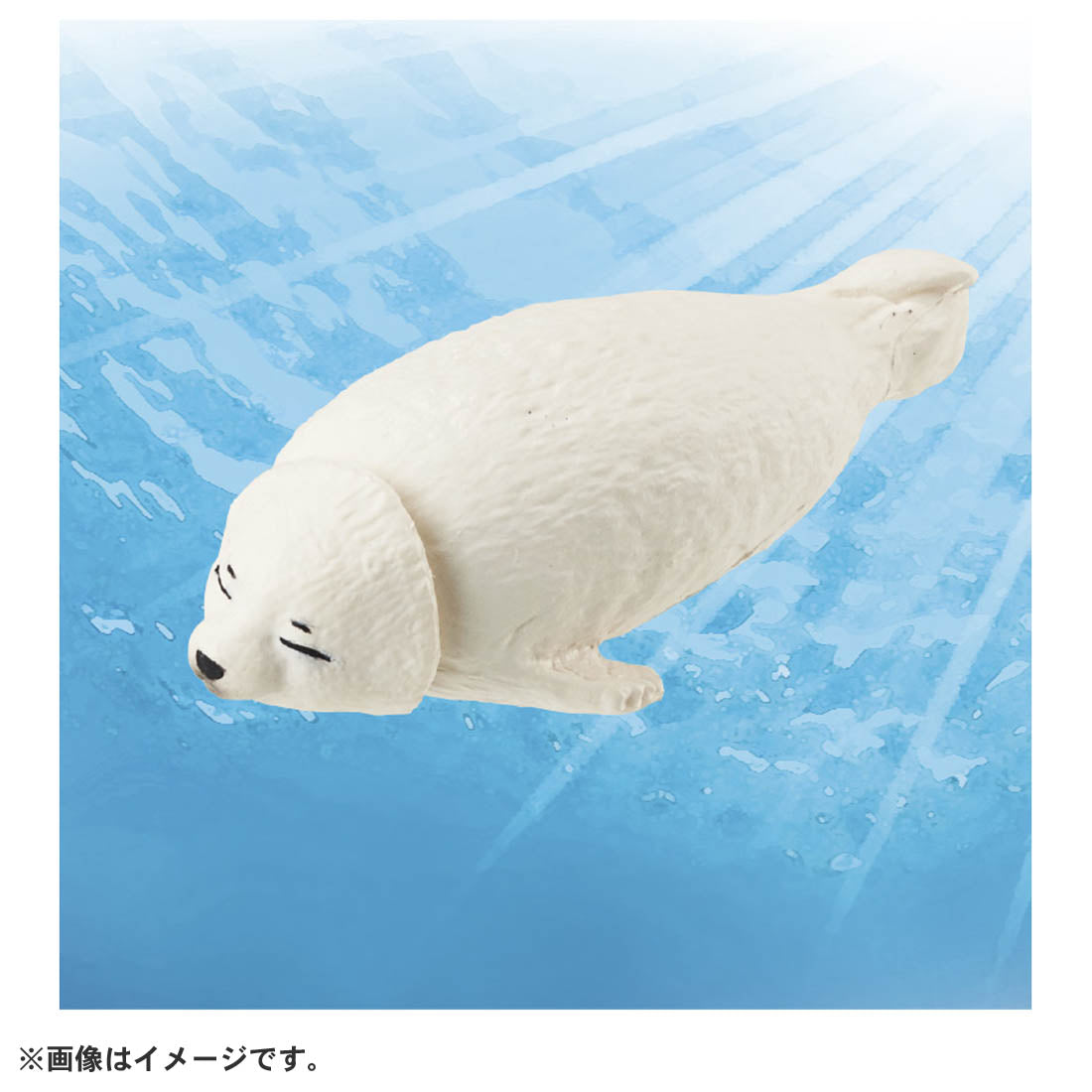 Takara Tomy ANIA animal Action Mini Figure - AC-12 Spotted Seal (Child)
