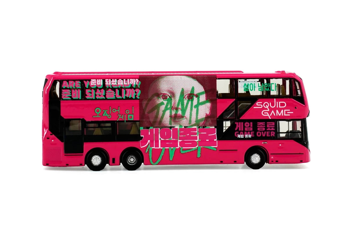 Tiny City 1/110 Die-cast Model Car - Enviro500EV Electric Bus (Squid Game S2)