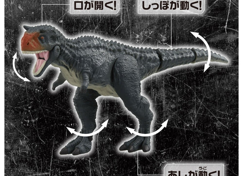 Load image into Gallery viewer, Takara Tomy ANIA Animal Jurassic World Carnotaurus Figure with Battle Card
