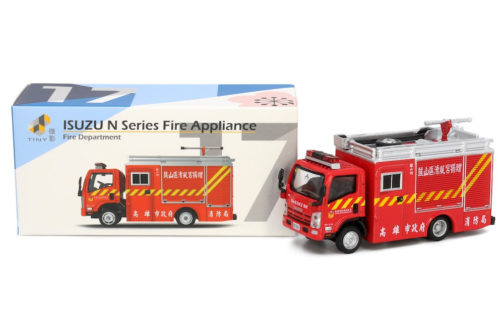 Tiny City TW17 Die-cast Model Car ISUZU N Series Kaohsiung City Fire Department