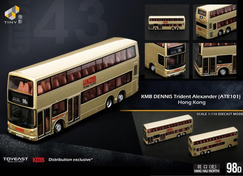 Load image into Gallery viewer, Tiny City KMB43 Die-cast Model Car - KMB DENNIS Trident Alexander (ATR101) (98D)
