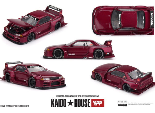 Load image into Gallery viewer, (Pre-order) Kaido House X Mini GT Nissan Skyline GT-R (R32) KAIDO WORKS V1
