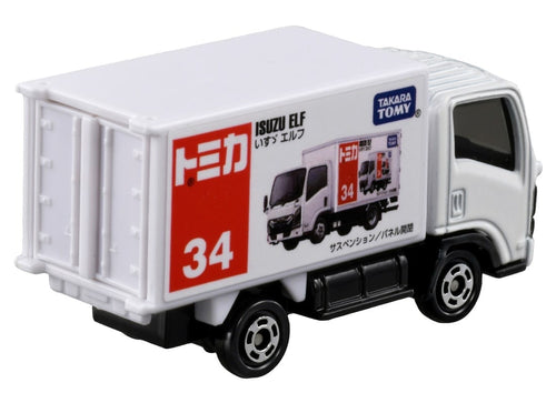 Load image into Gallery viewer, Takara Tomy Tomica Die-cast Car - No.34 Isuzu Elf Model Car
