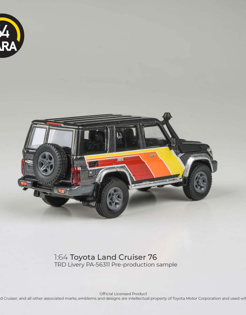 Load image into Gallery viewer, PARA64 1/64 2014 Toyota Land Cruiser LC 76 TRD Livery Model Car
