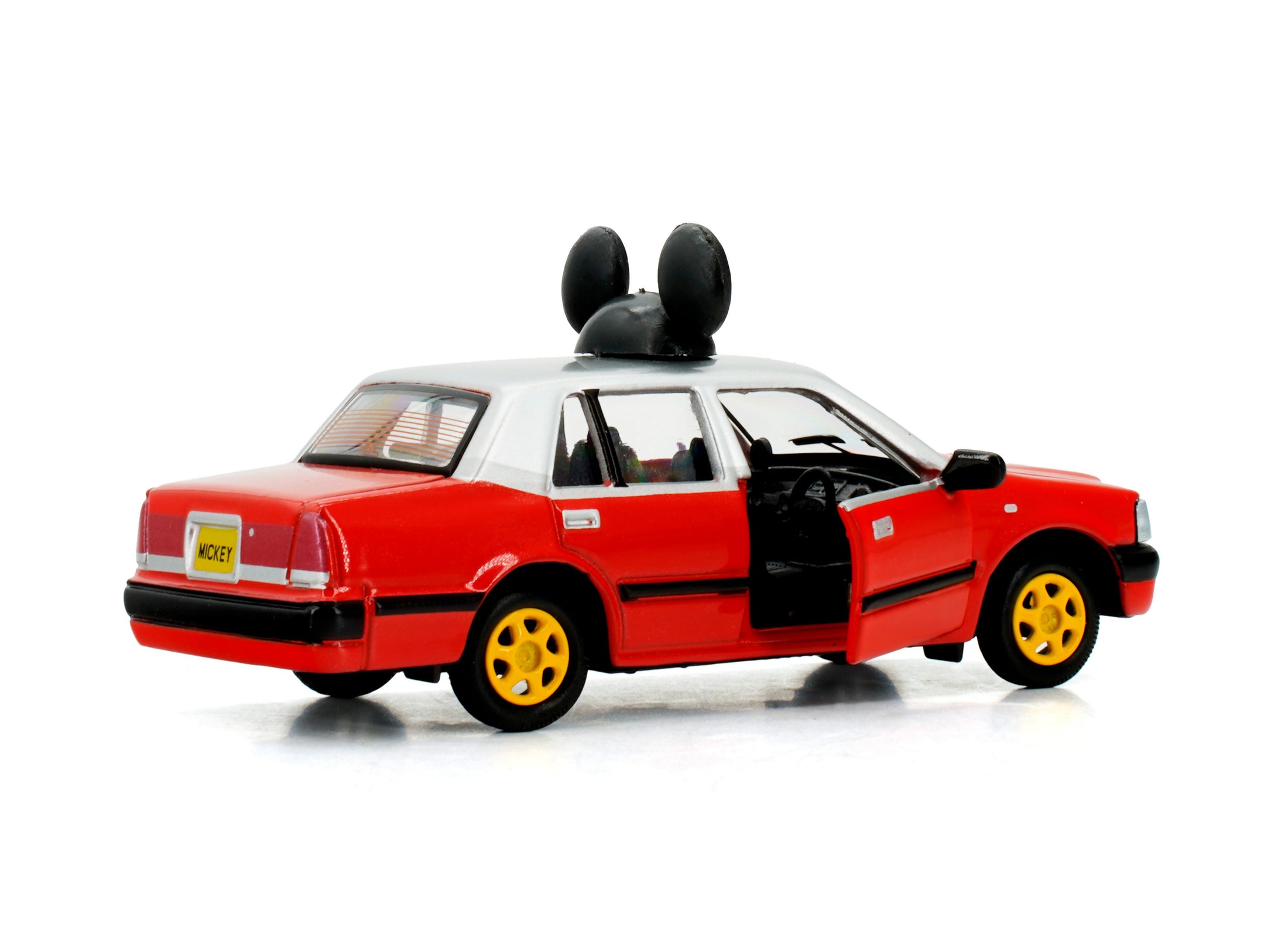 TINY x Disney Vehicle - 1/72 Hong Kong Urban Taxi x Mickey Model Car