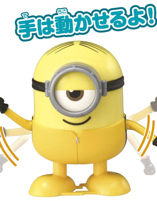 Load image into Gallery viewer, Takara Tomy &quot;Minions 2&quot; Toy - Push N Go Dance Action Stuart
