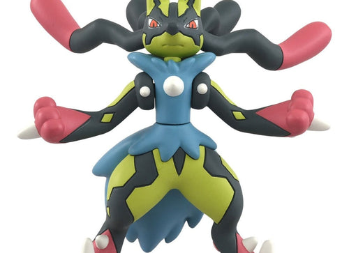 Load image into Gallery viewer, Takara Tomy Pokemon Monster Collection Yellow Mega Lucario Mini Figure
