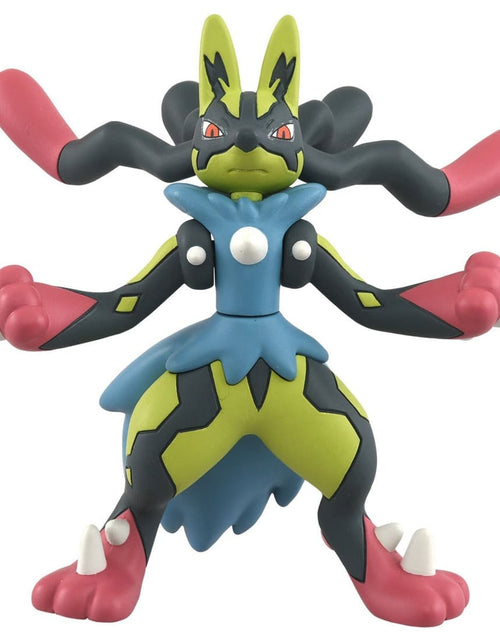 Load image into Gallery viewer, Takara Tomy Pokemon Monster Collection Yellow Mega Lucario Mini Figure
