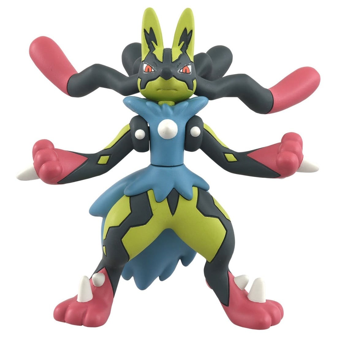 Takara Tomy Pokemon Monster Collection Yellow Mega Lucario Mini Figure