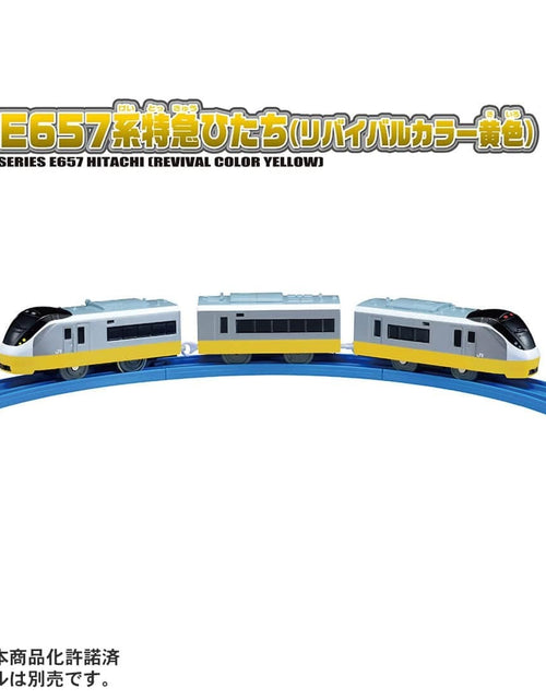 Load image into Gallery viewer, Takara Tomy Plarail S-19 Limited Express Train Series E657 Revival Color Yellow
