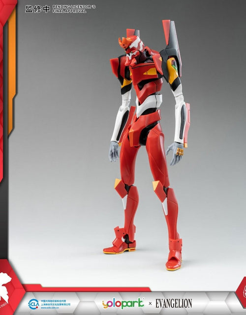 Load image into Gallery viewer, Yolopark AMK Series EVANGELION EVA EVA-02 Collectible 20cm Model Kit Figure

