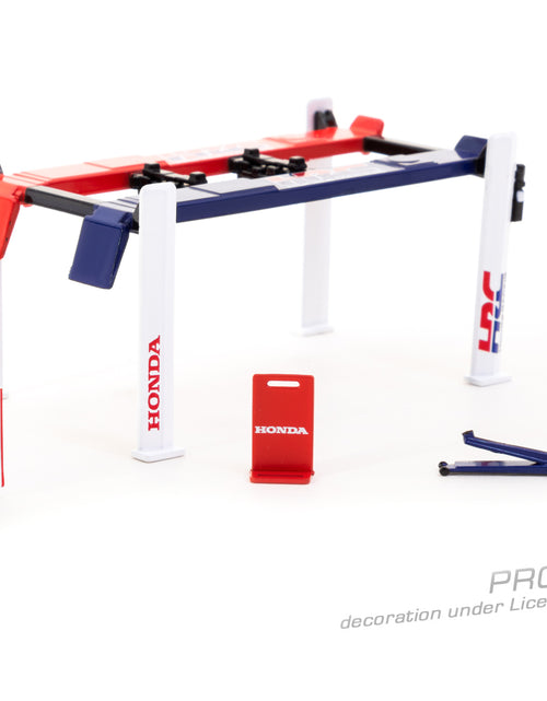 Load image into Gallery viewer, Tarmac Works 1/64 Garage tools set  Honda Racing Diorama
