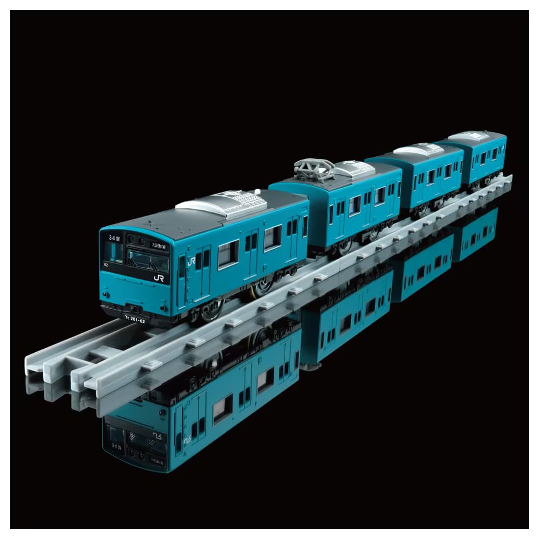 Takara Tomy Plarail Real Class J.R. Series 201 Commuter Train West Japan Railway