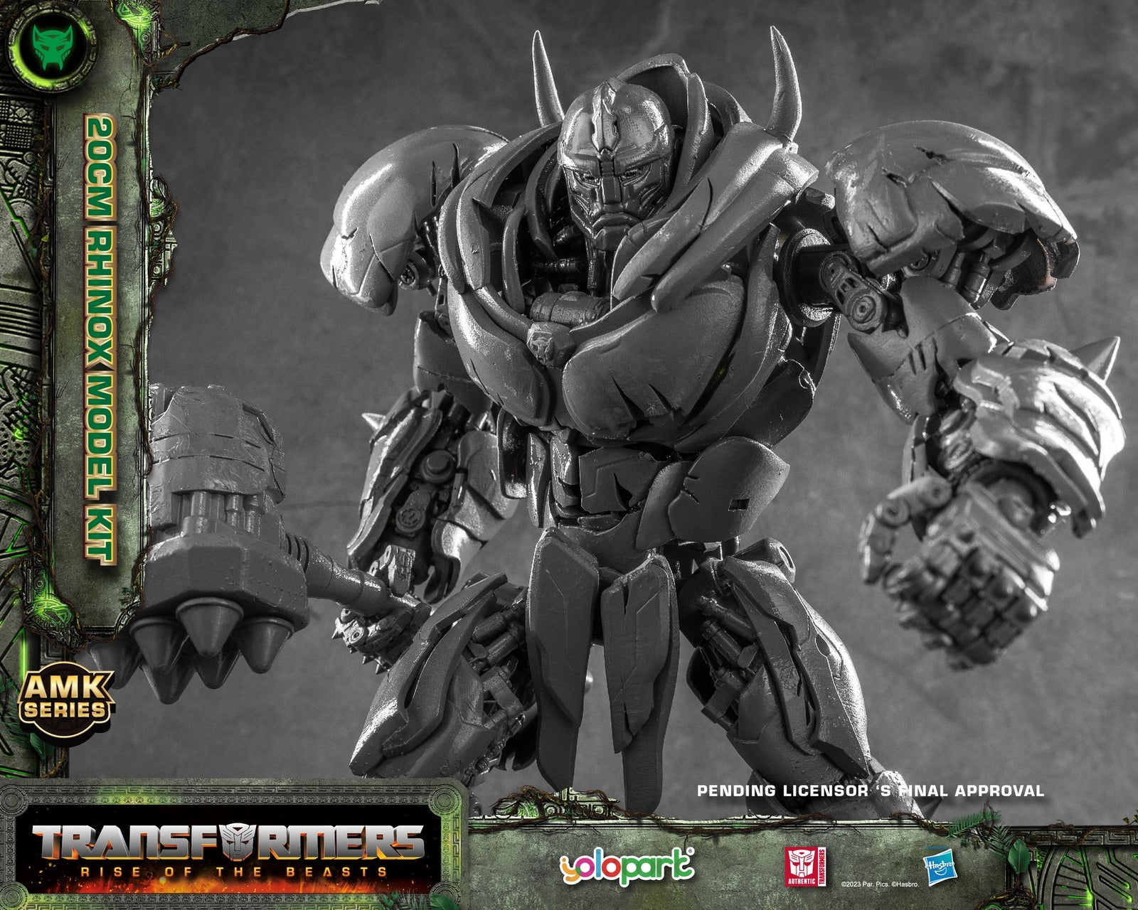 Yolopark Transformers Advanced Model Kits Rise of the Beasts Rhinox