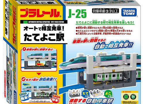 Load image into Gallery viewer, Takara Tomy Plarail Train Accessory - J-25 Tateyoko Station Station
