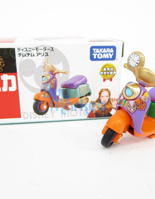Load image into Gallery viewer, Tomica Disney Motor Alice Through The Looking Glass Chim Alice Diecast Toy Car
