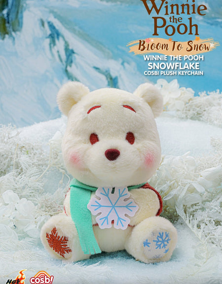 Hot Toys Winnie the Pooh  Bloom to Snow Cosbi Plush Keychain Collection Full Set