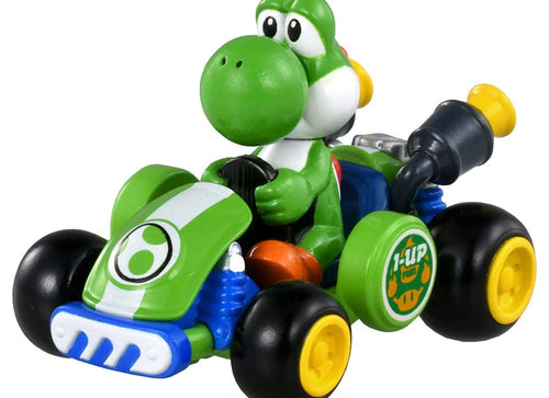 Load image into Gallery viewer, Takara Tomy Dream Tomica SP Mario Kart World Yoshi Mini Diecast Model Car

